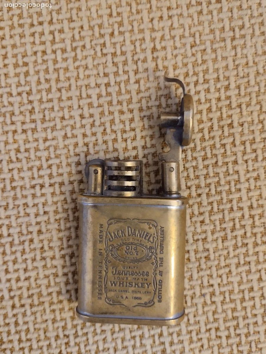 Mecheros: Mechero Jack Daniels antiguo - Foto 3