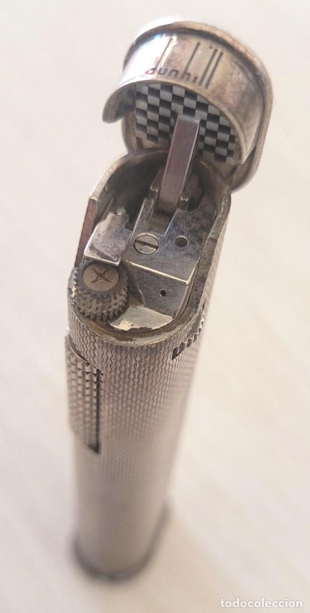 Mecheros: MECHERO DUNHILL DE PLATA. - Foto 3