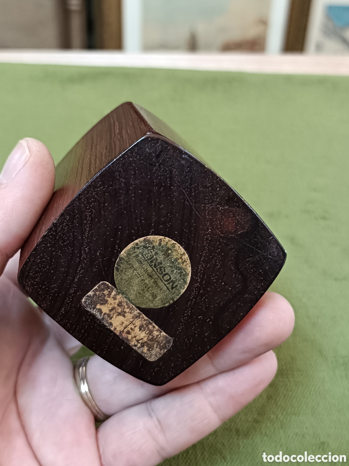 Mecheros: Encendedor cil&iacute;ndrico de madera Ronson - Foto 4