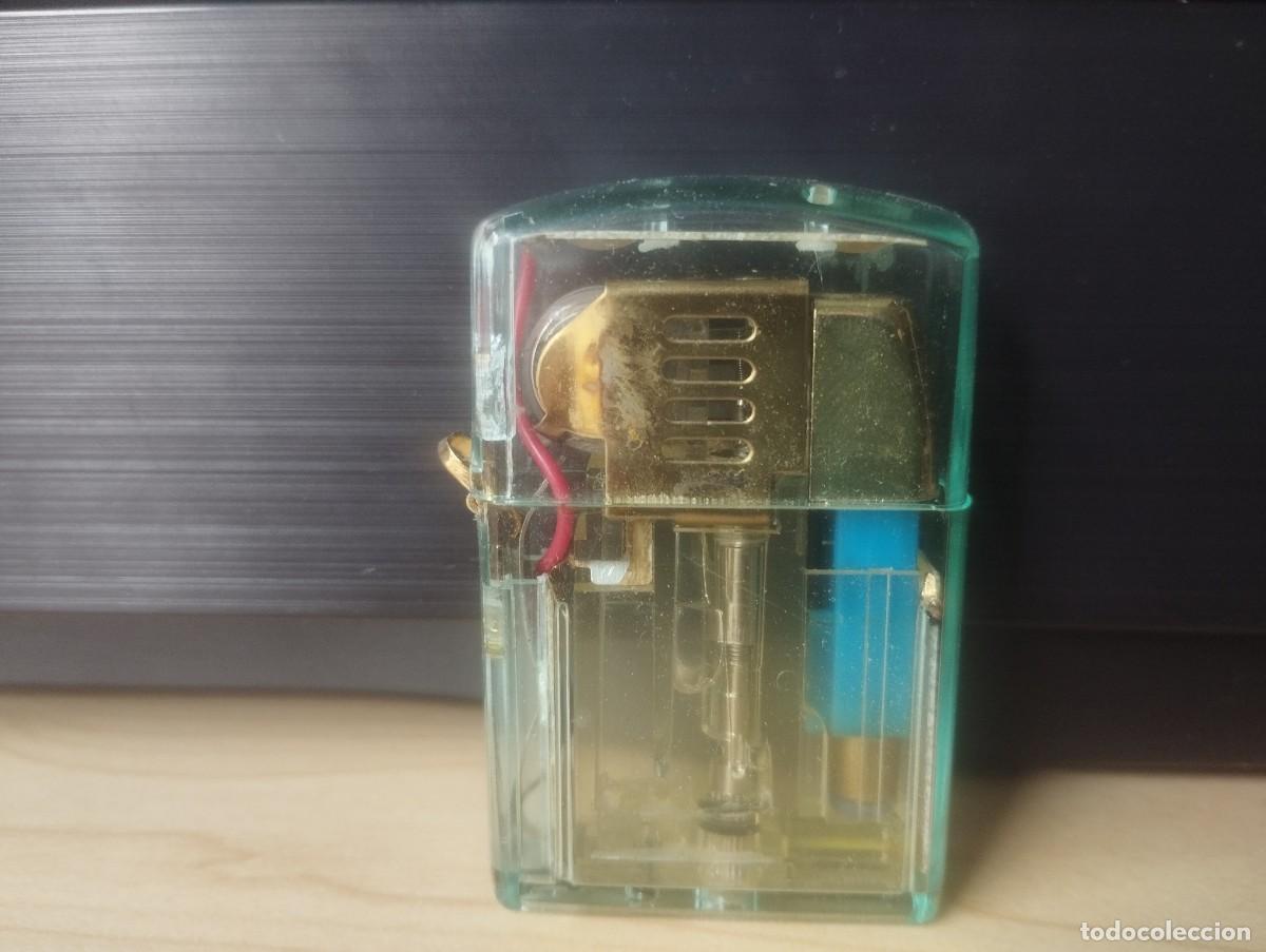 Mecheros: Mechero transparente Tany con luces led FUNCIONANDO!! - Foto 1