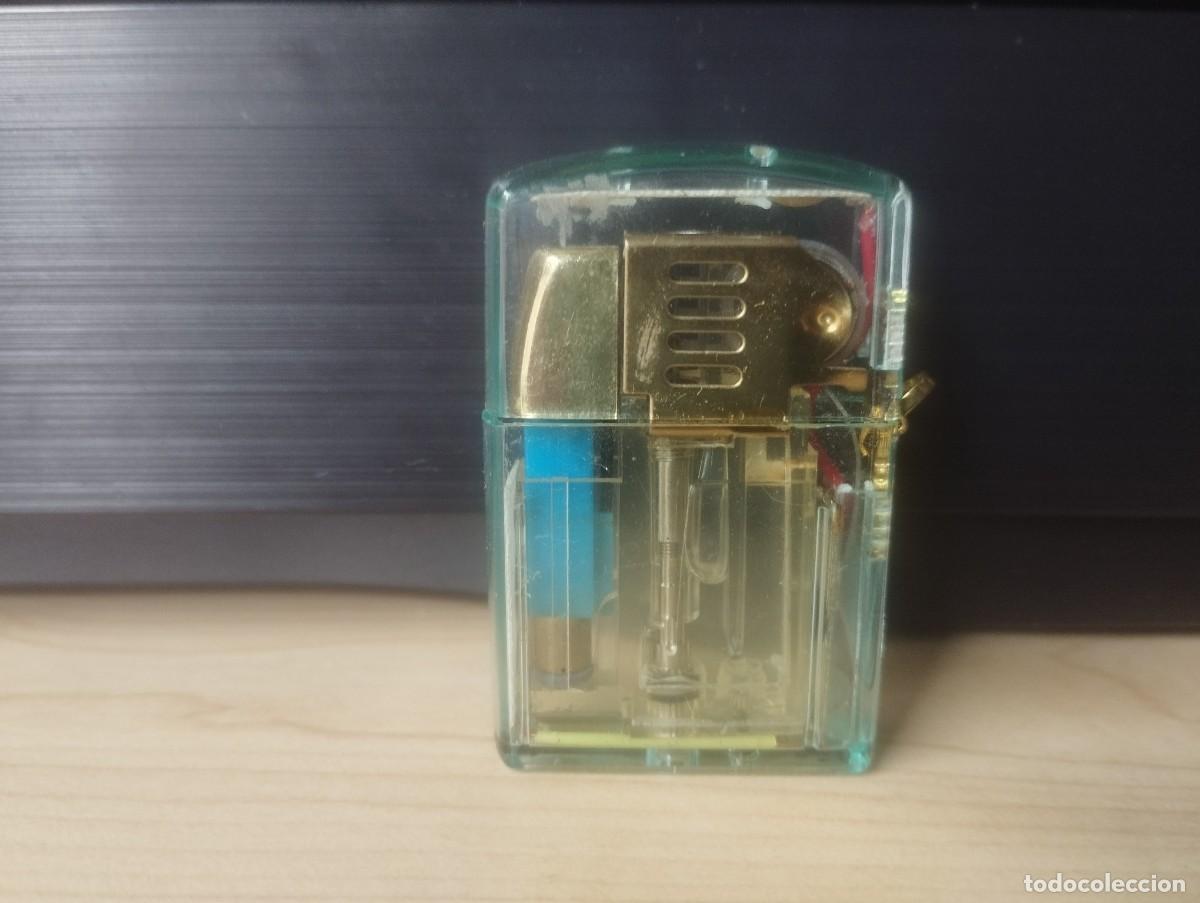 Mecheros: Mechero transparente Tany con luces led FUNCIONANDO!! - Foto 3