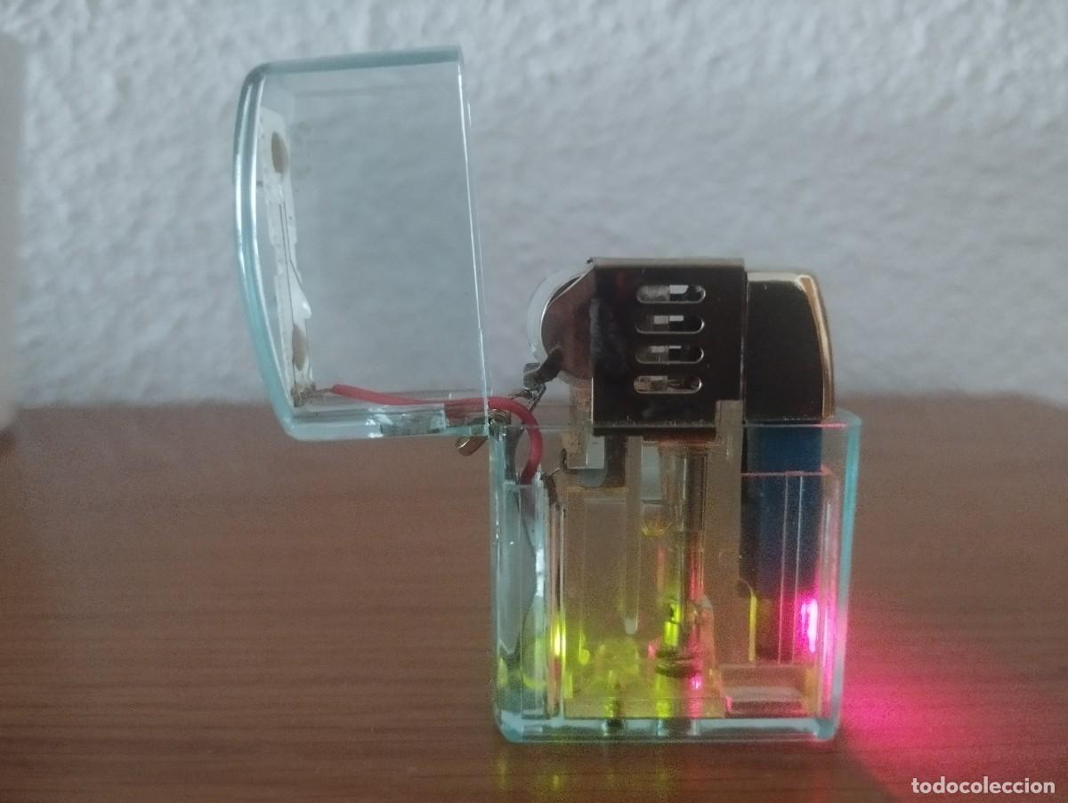 Mecheros: Mechero transparente Tany con luces led FUNCIONANDO!! - Foto 14