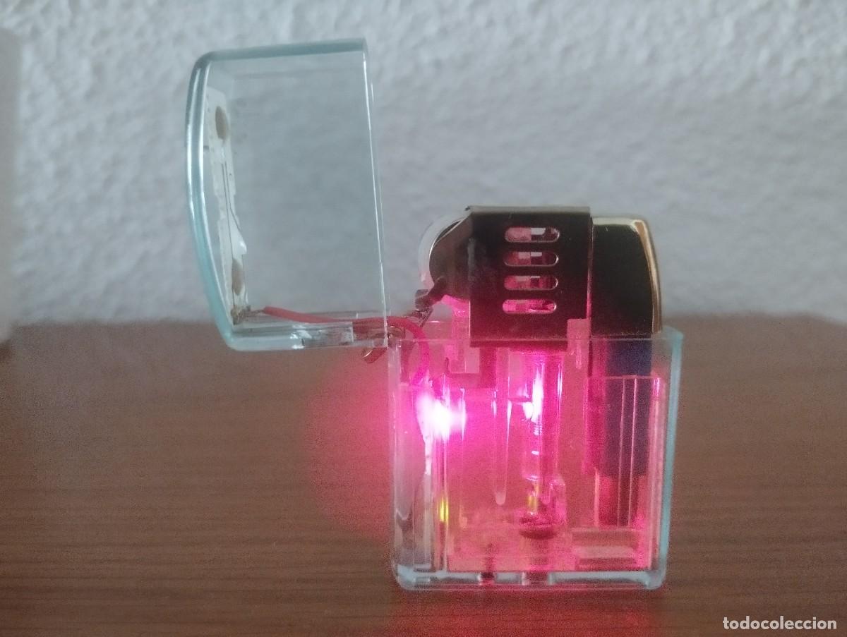 Mecheros: Mechero transparente Tany con luces led FUNCIONANDO!! - Foto 15