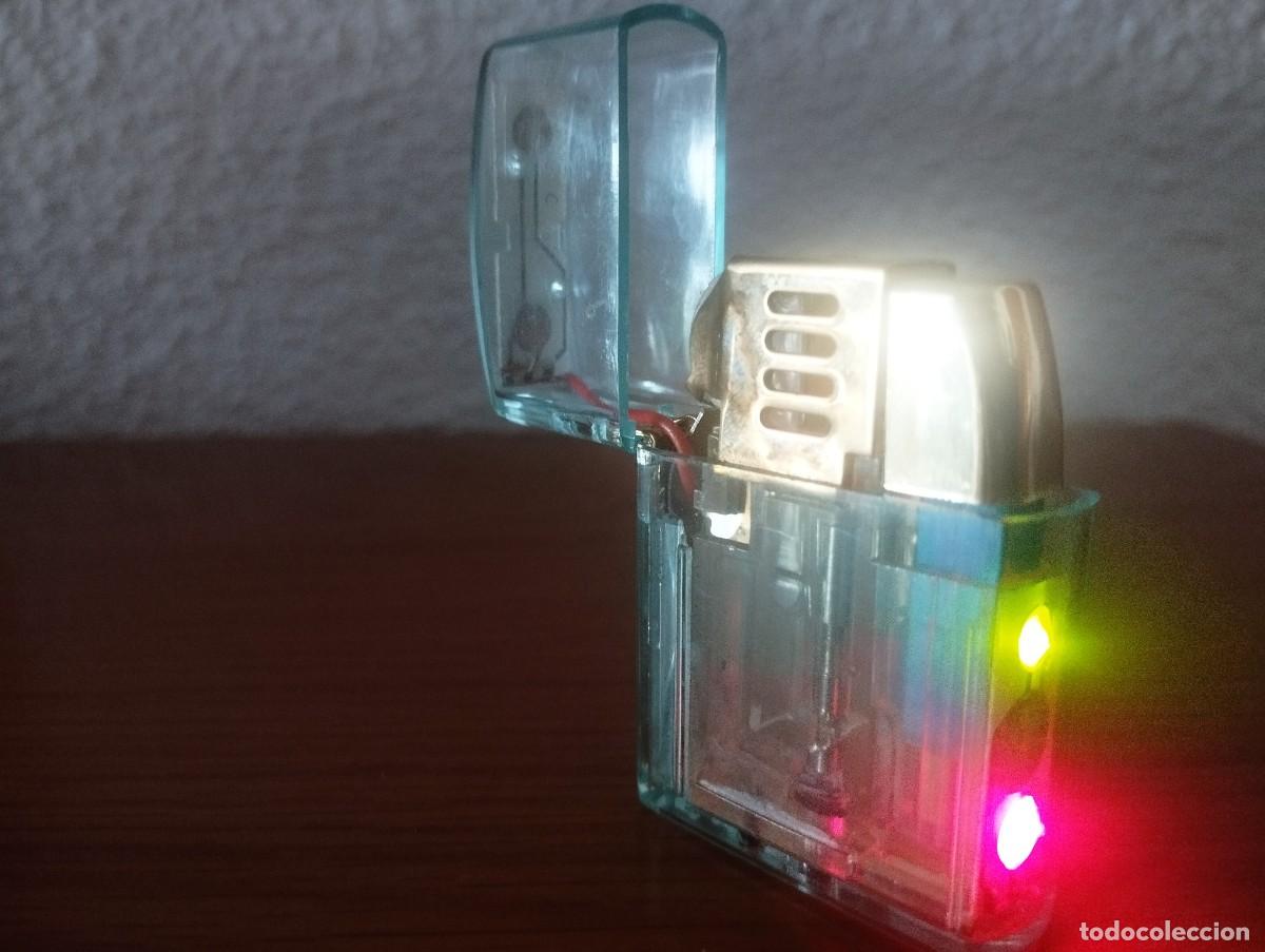 Mecheros: Mechero transparente Tany con luces led FUNCIONANDO!! - Foto 16