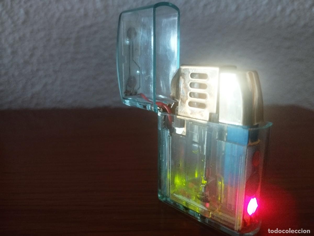 Mecheros: Mechero transparente Tany con luces led FUNCIONANDO!! - Foto 17