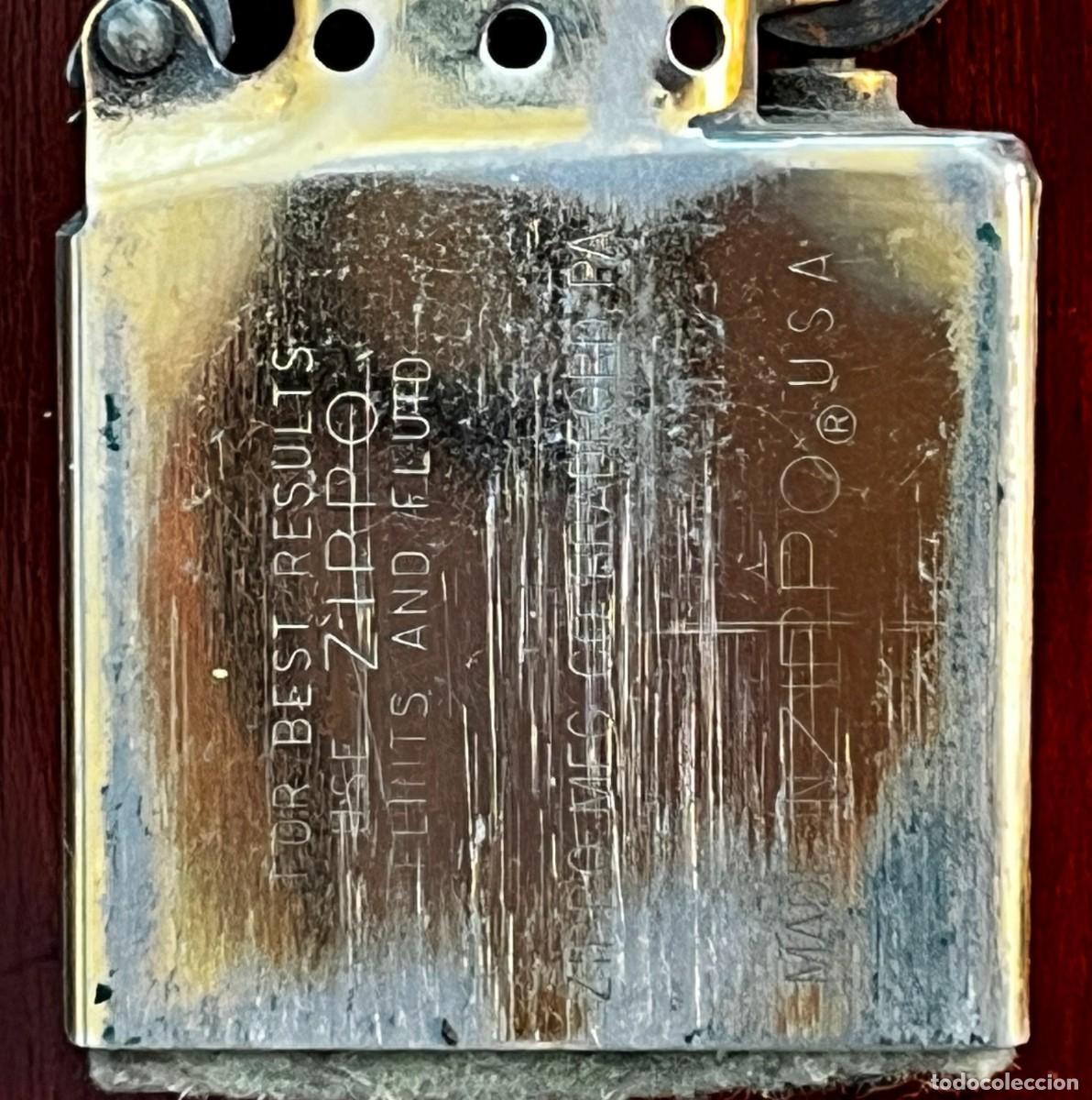 Mecheros: ZIPPO LIGHTER SOLID BRASS, USS. RALEIGH - LPD-1 - Foto 5