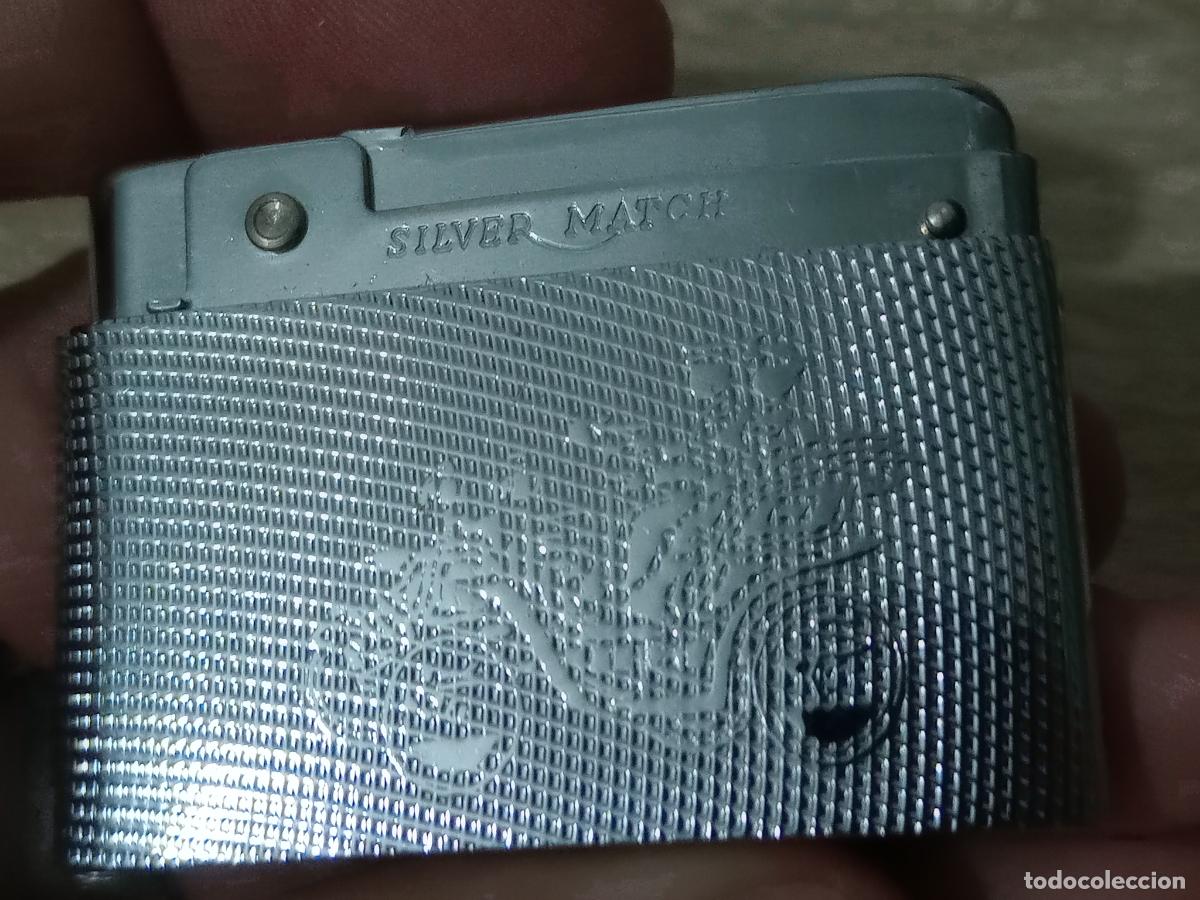 Mecheros: ENCENDEDOR MECHERO SILVER MATCH - Foto 1