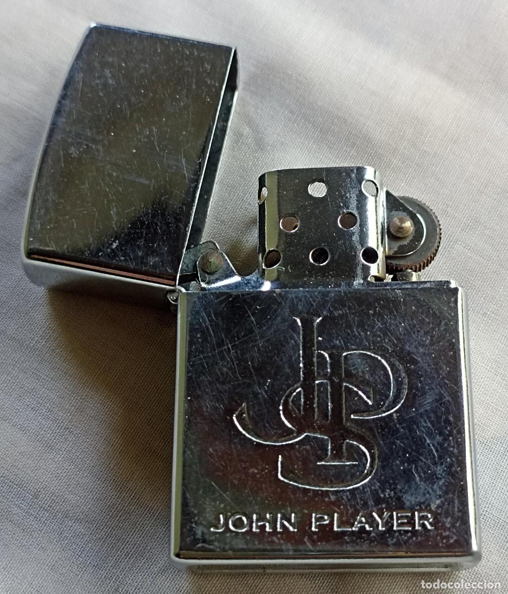 Mecheros: Mechero, encendedor tipo Zippo John Player - Foto 1
