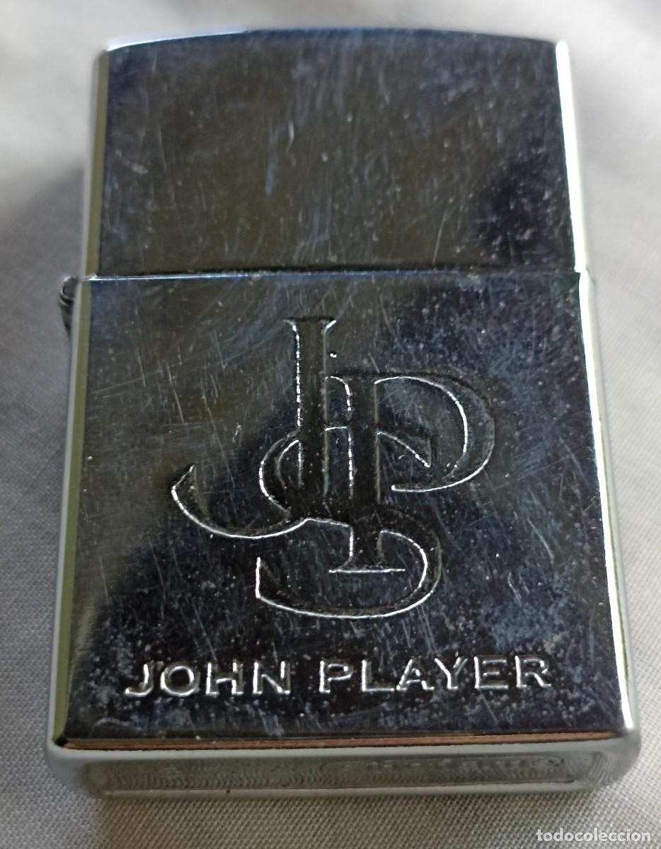 Mecheros: Mechero, encendedor tipo Zippo John Player - Foto 2