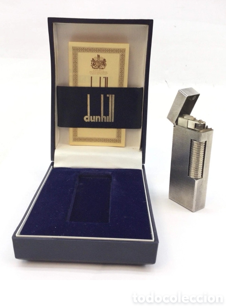 Mecheros: Encendedor Dunhill con caja - Foto 2