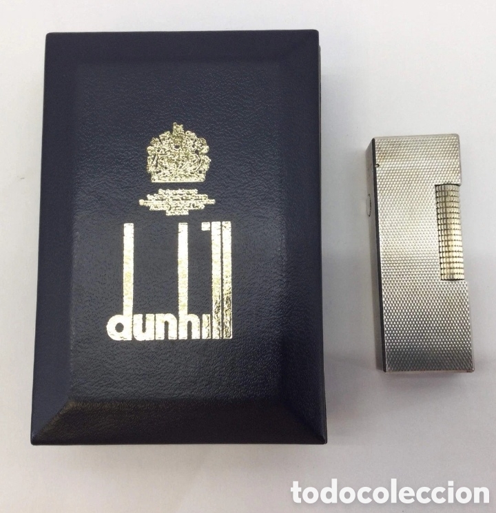 Mecheros: Encendedor Dunhill con caja - Foto 3