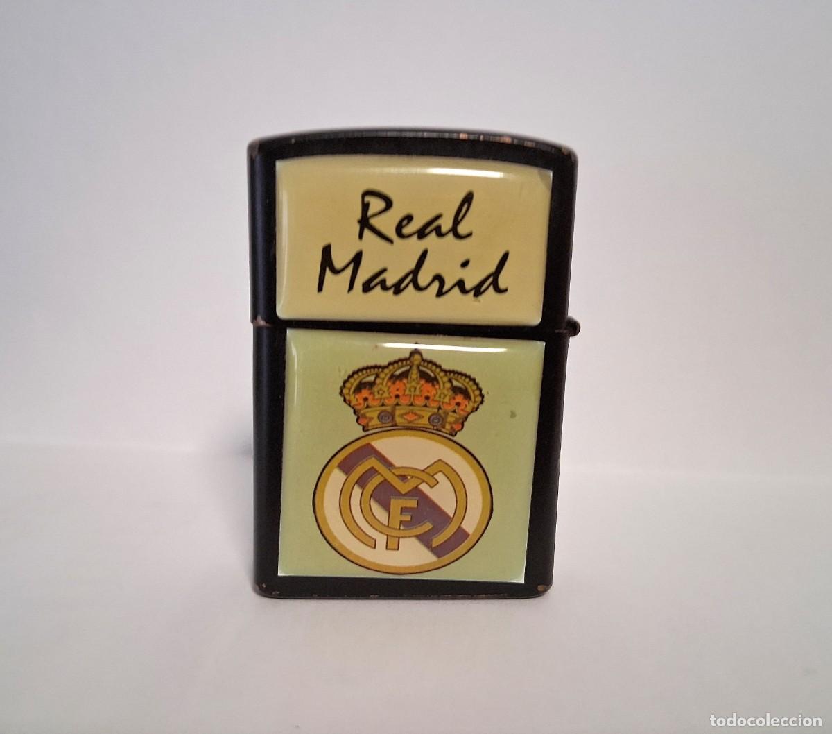 Mecheros: MECHERO ESTILO ZIPPO REAL MADRID - Foto 2