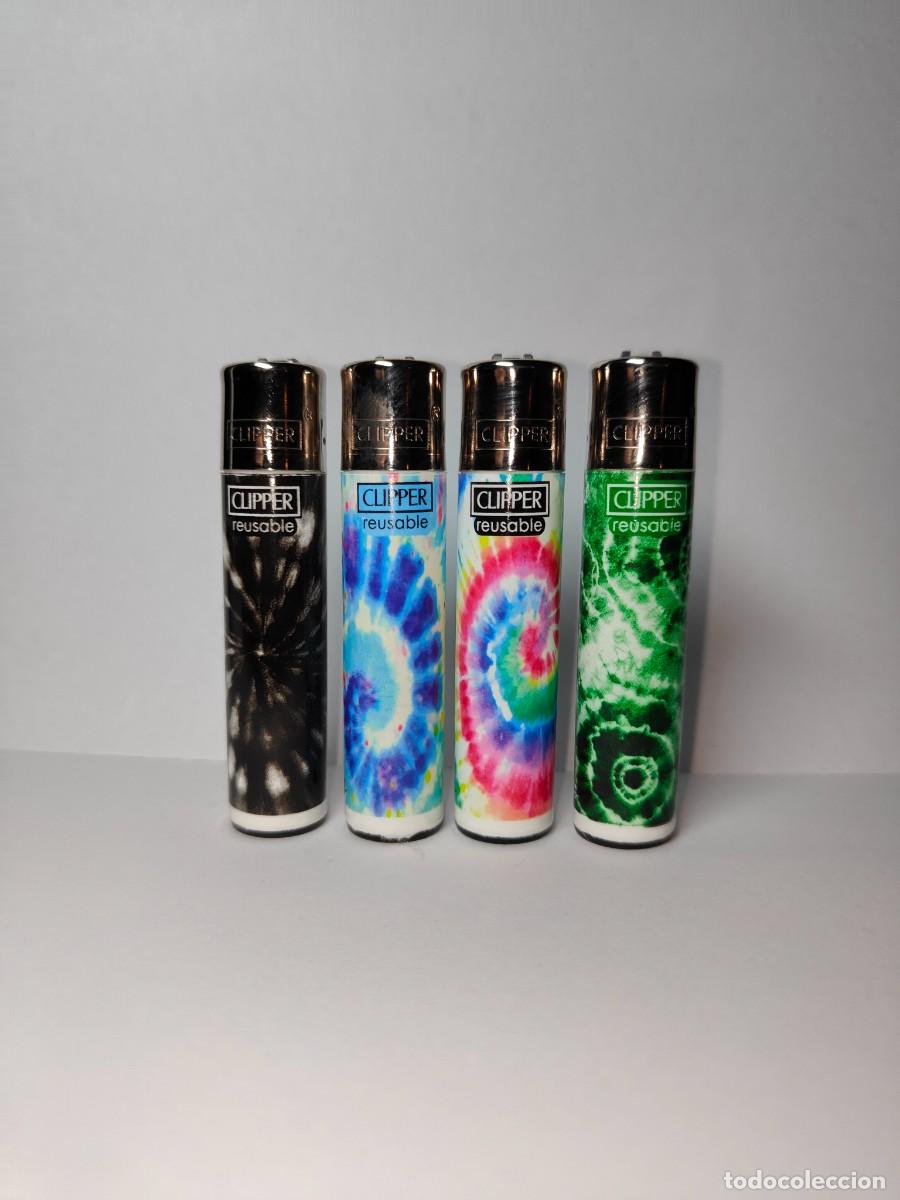 Mecheros: Clipper HIPPIES colecci&oacute;n sin uso - Foto 1
