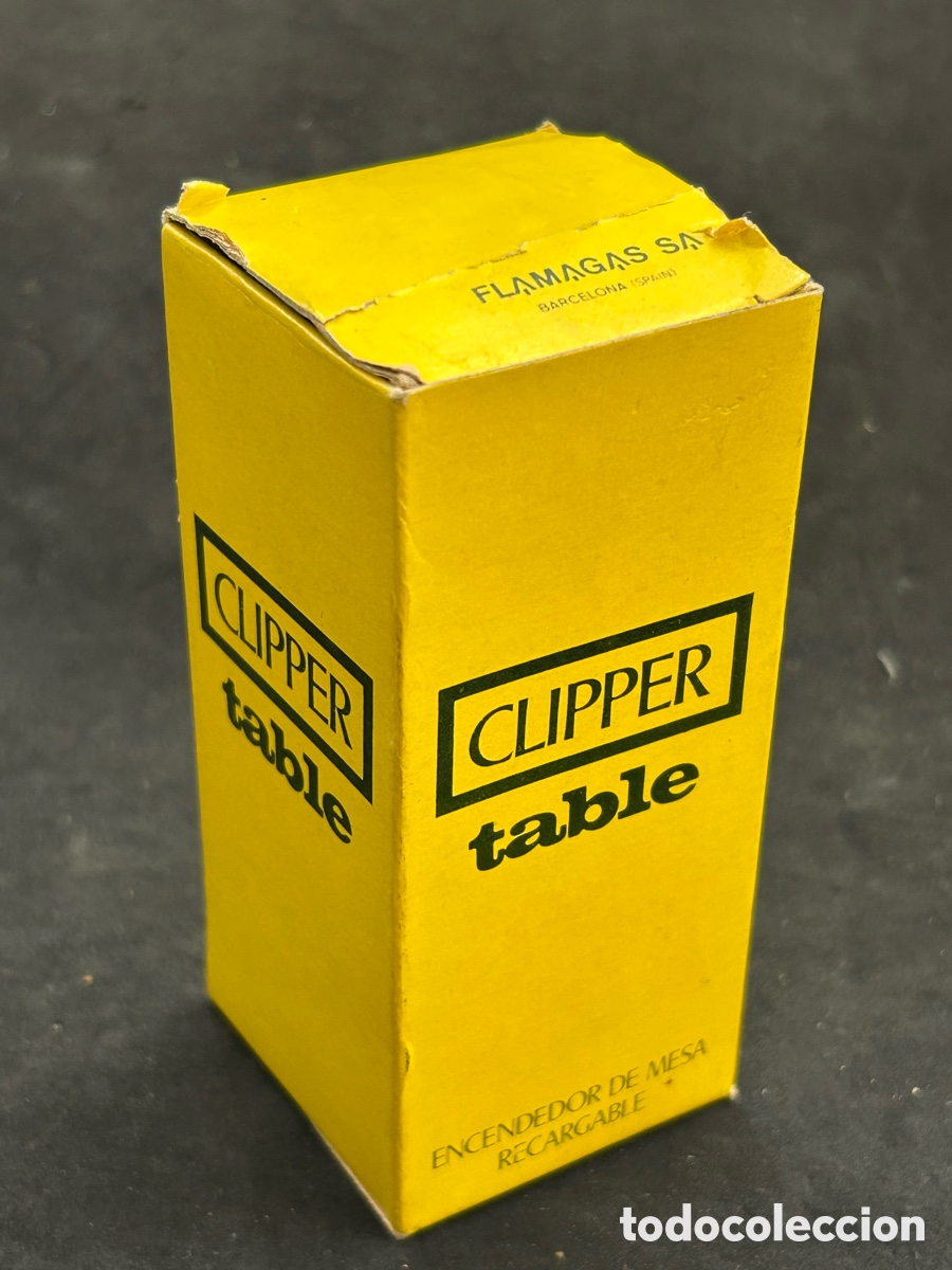 Mecheros: Clipper table + encendedor + caja - Foto 6