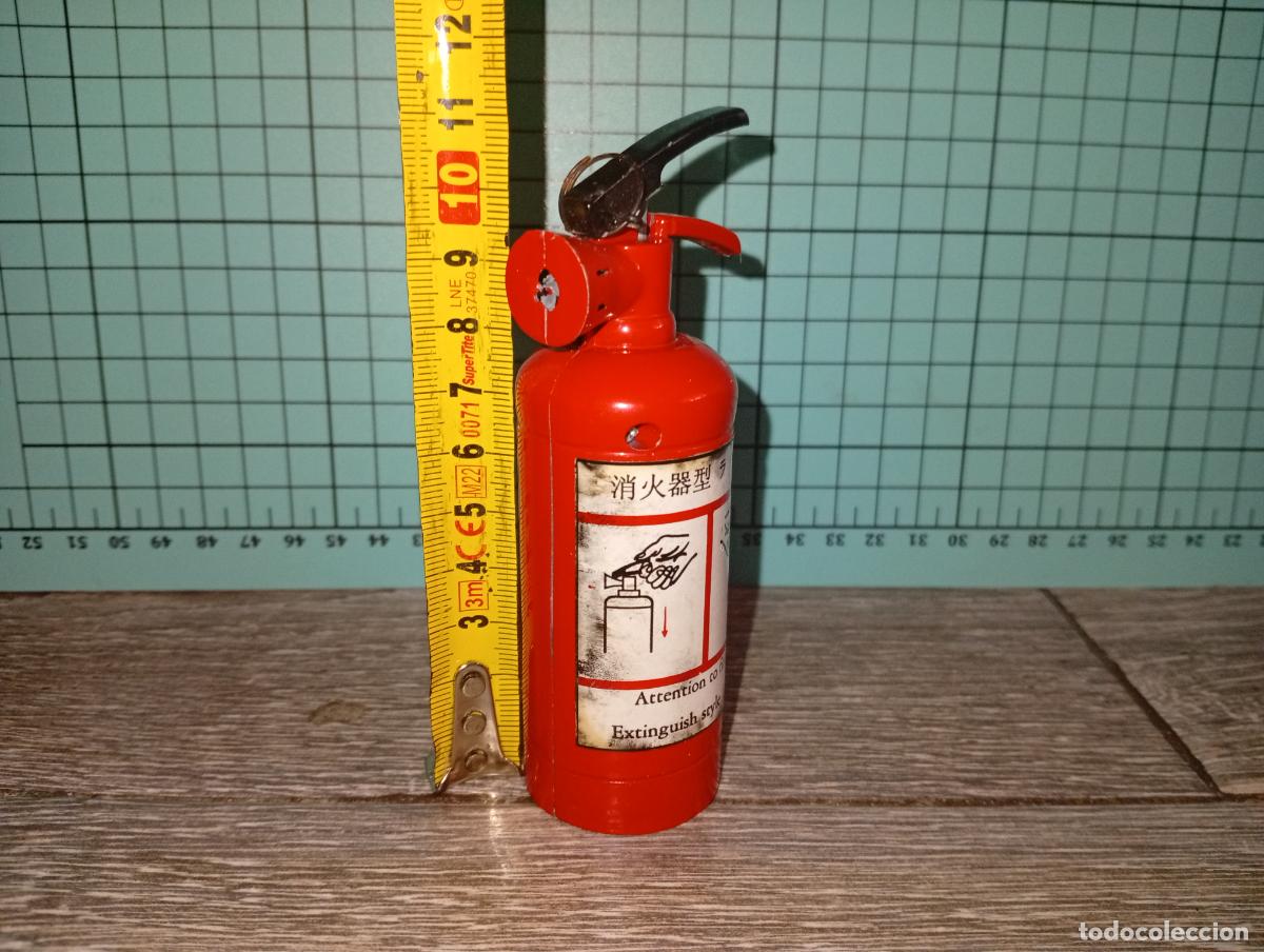 Mecheros: Antiguo mechero encendedor extintor - Foto 1