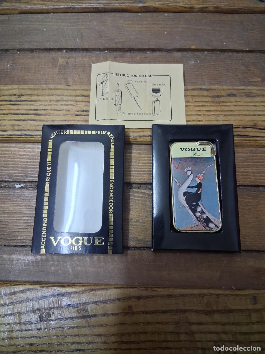 Mecheros: Encendedor mechero recargable lighter Vogue Par&iacute;s - Foto 1