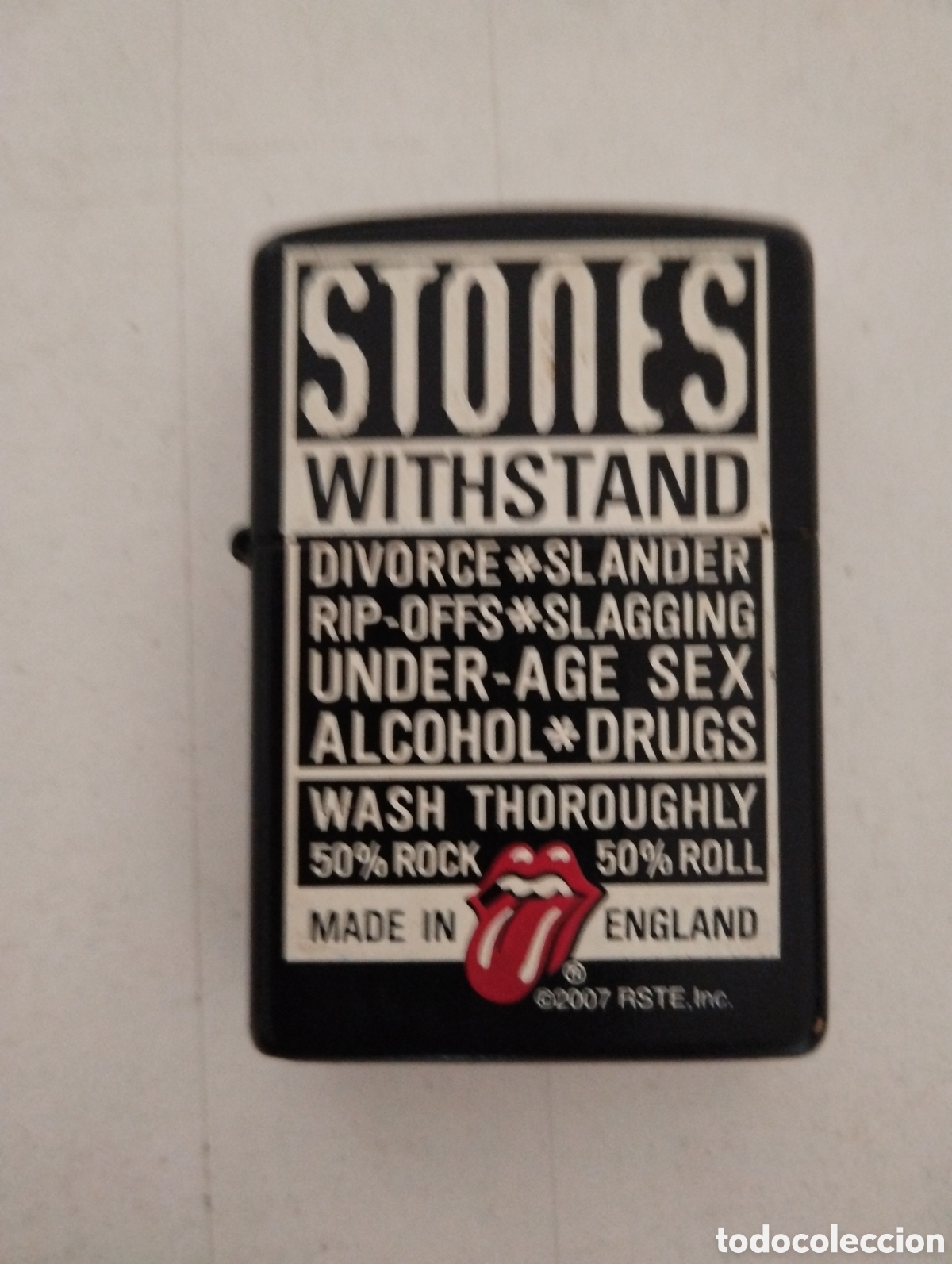 Mecheros: ZIPPO DE ROLLING STONES - Foto 1