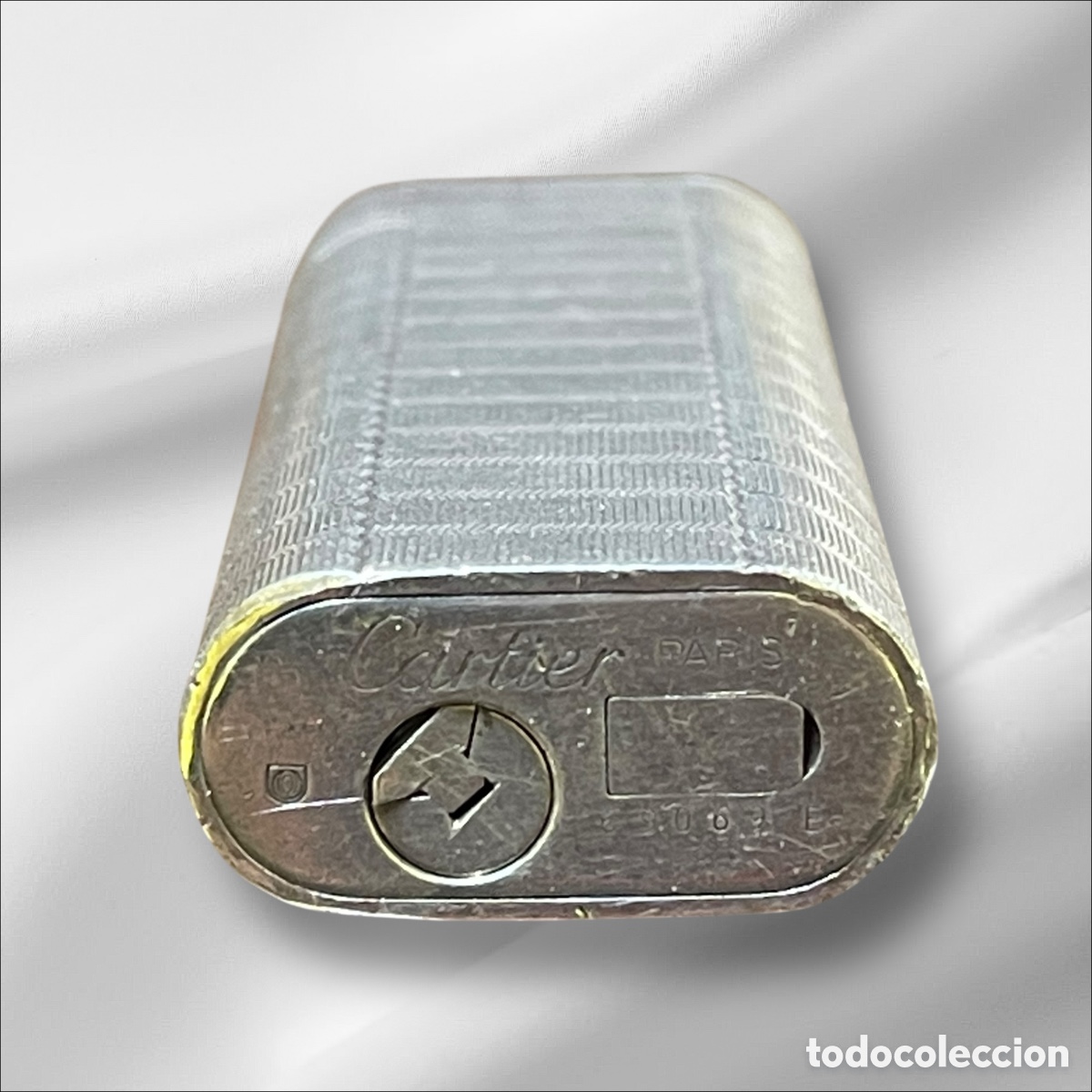 Mecheros: Mechero Cartier Plateado - Foto 3