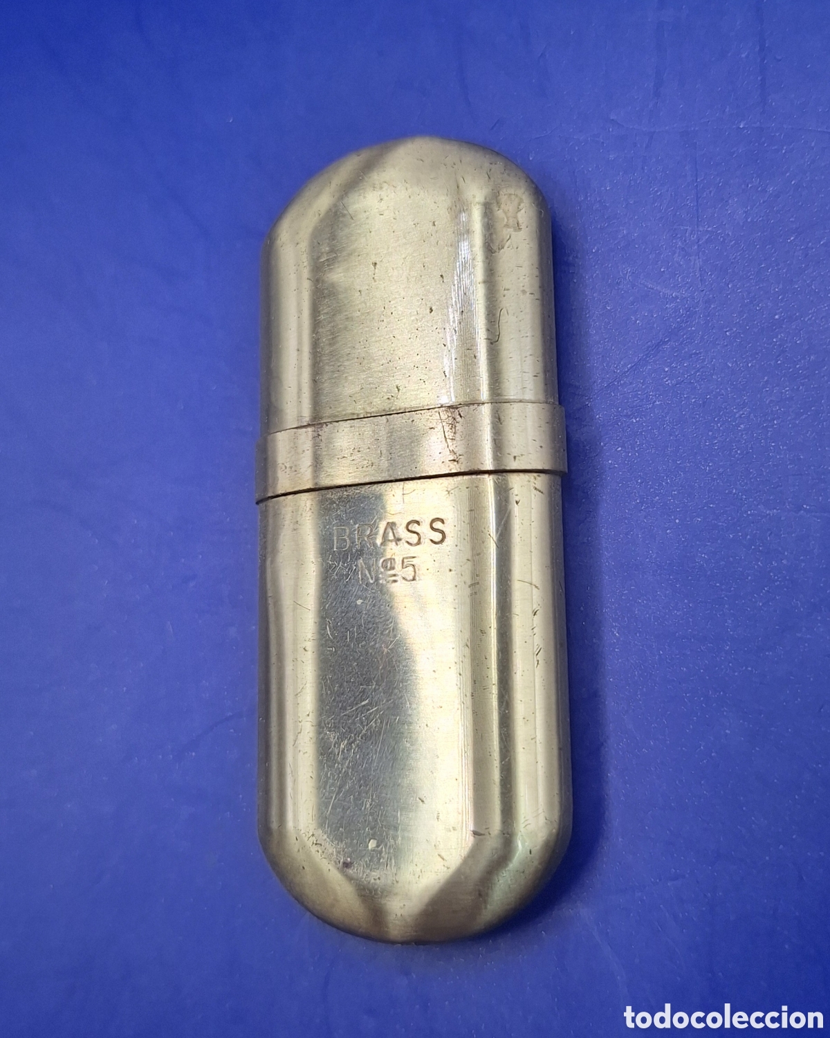 Mecheros: Antiguo Mechero Brass N&ordm;5 - Foto 2