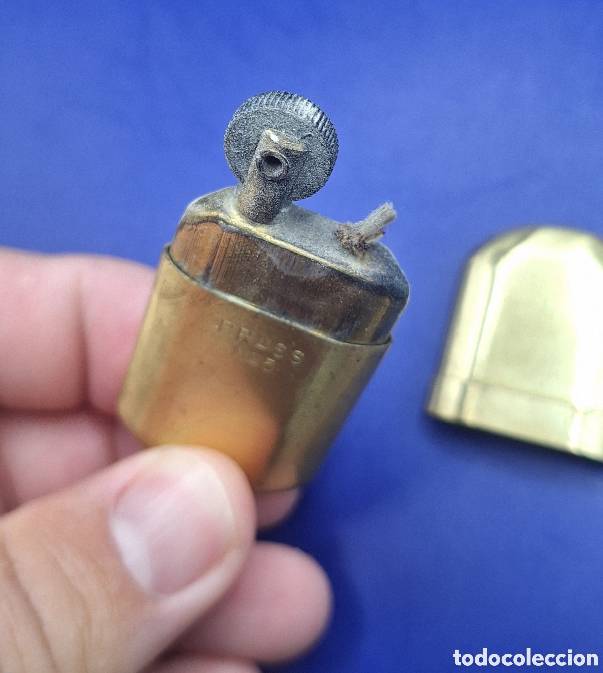 Mecheros: Antiguo Mechero Brass N&ordm;5 - Foto 12