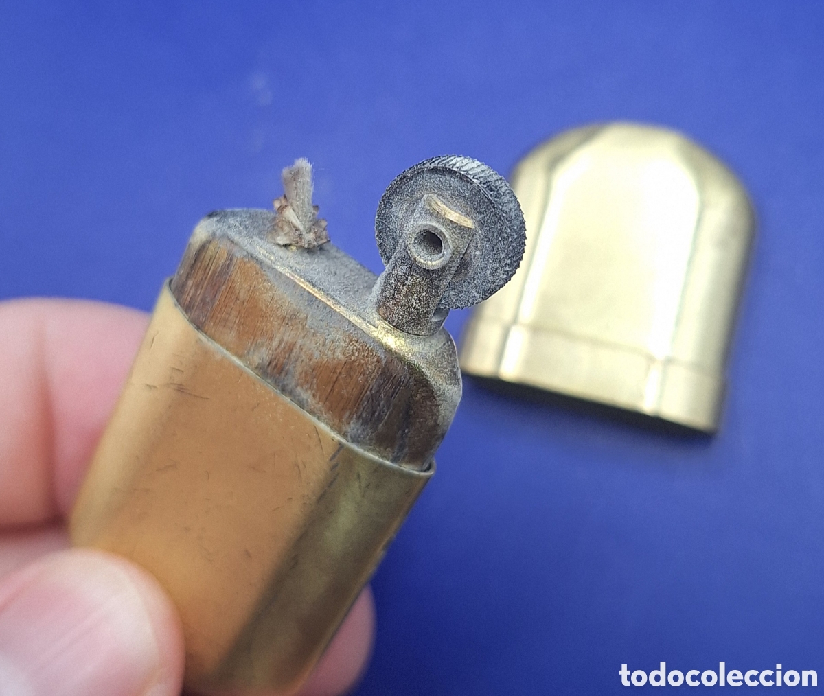 Mecheros: Antiguo Mechero Brass N&ordm;5 - Foto 13
