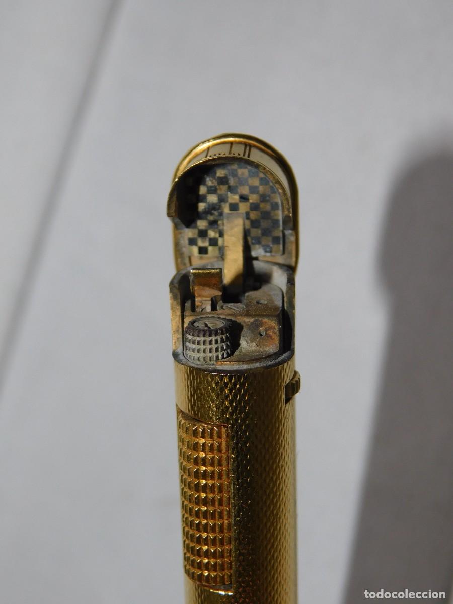 Mecheros: ENCENDEDOR DUNHILL DORADO - Foto 11