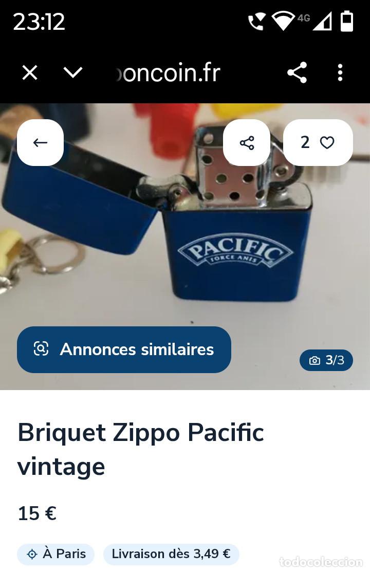Mecheros: Mechero Zippo Pacific azul - Foto 6