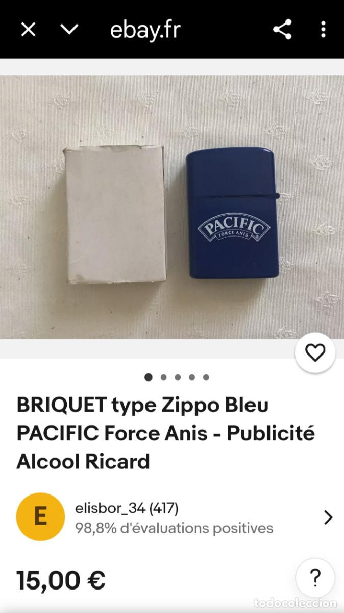 Mecheros: Mechero Zippo Pacific azul - Foto 7
