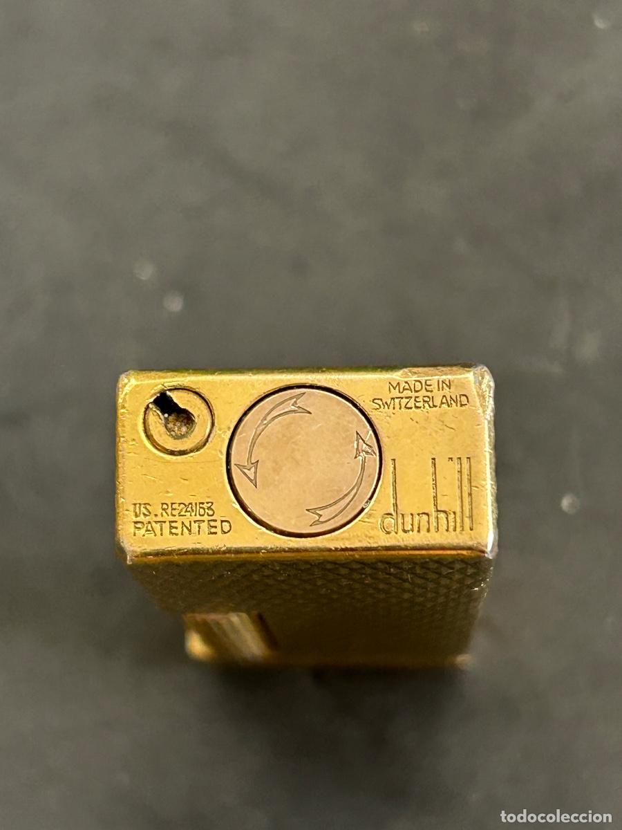 Mecheros: Encendedor Dunhill plaque oro - Foto 3