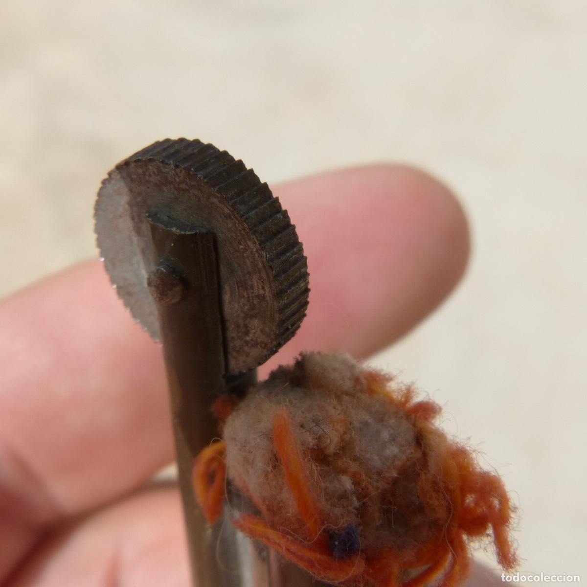 Mecheros: Antiguo mechero de chispa y mecha, funciona!. 14gr. - Foto 4