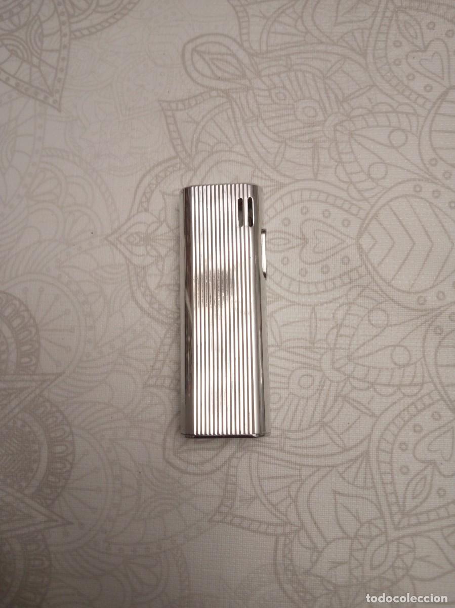 Mecheros: Mechero Silver match Plateado Grabado - Foto 1