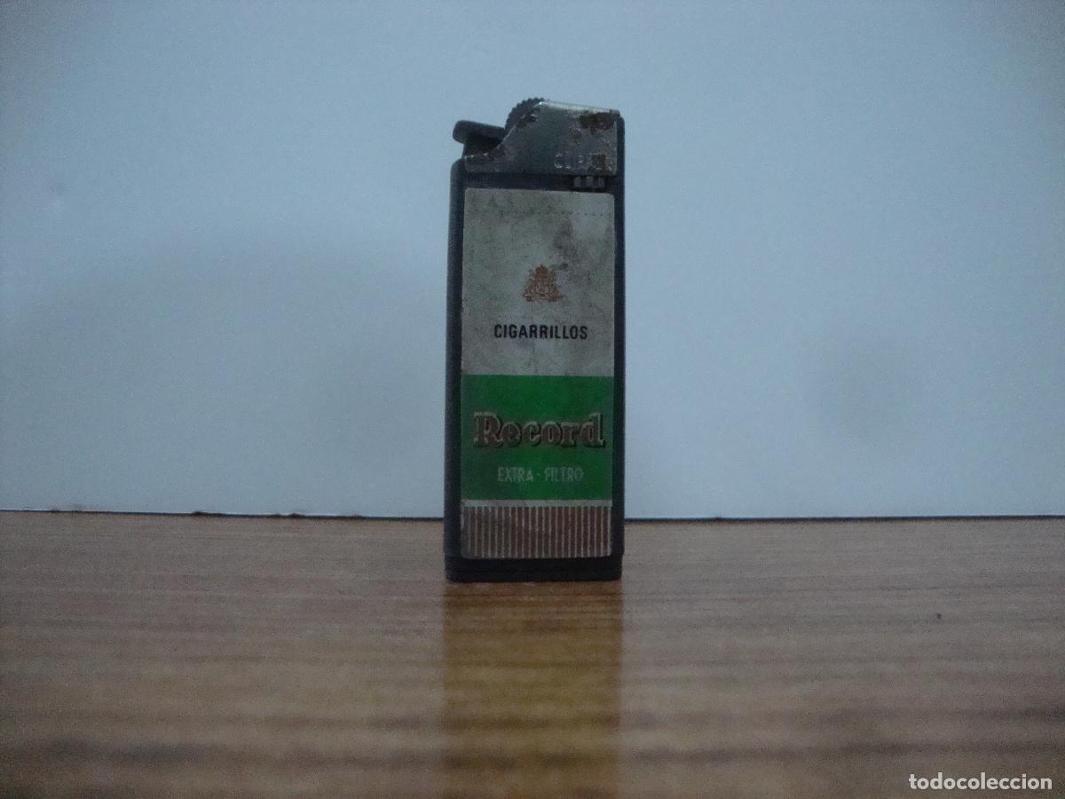 Mecheros: MECHERO CLIPPER MODELO KING TEMA TABACO RECORD - Foto 2