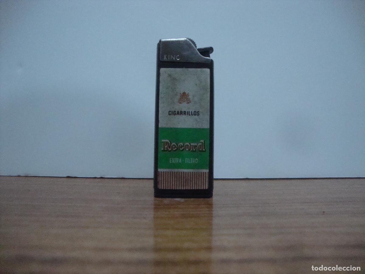 Mecheros: MECHERO CLIPPER MODELO KING TEMA TABACO RECORD - Foto 1