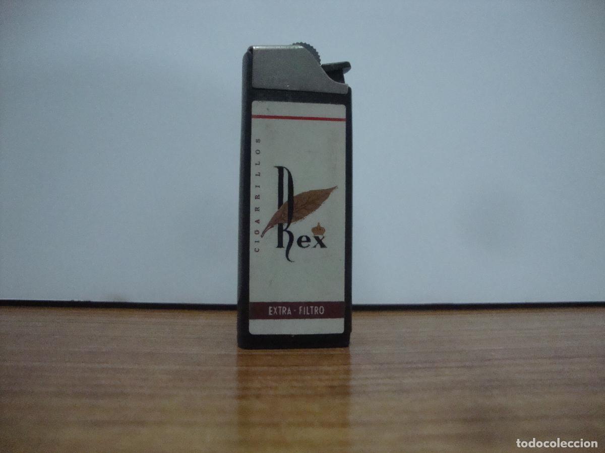 Mecheros: MECHERO CLIPPER MODELO KING TEMA TABACO REX - Foto 1