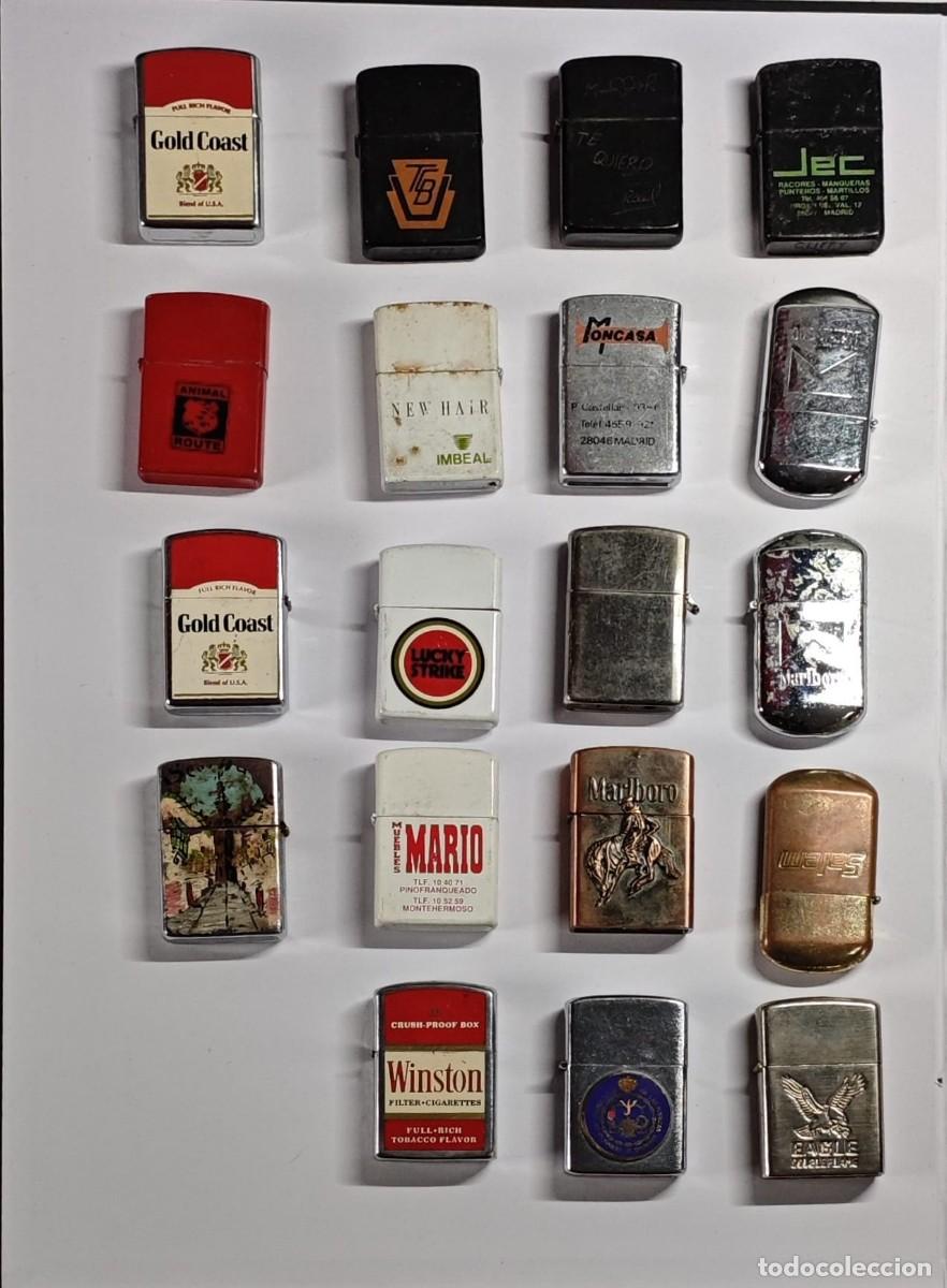 Mecheros: 19 mecheros tipo Zippo - Foto 1
