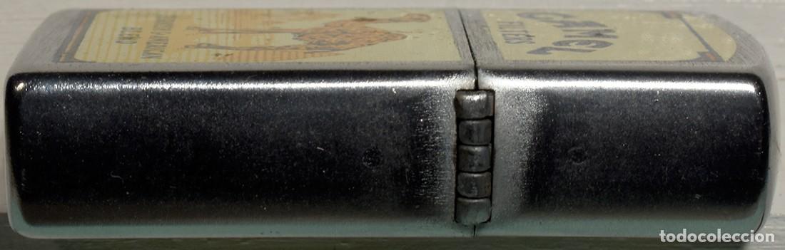 Mecheros: ENCENDEDOR TIPO ZIPPO, GRAFIADO CAMEL - Foto 5