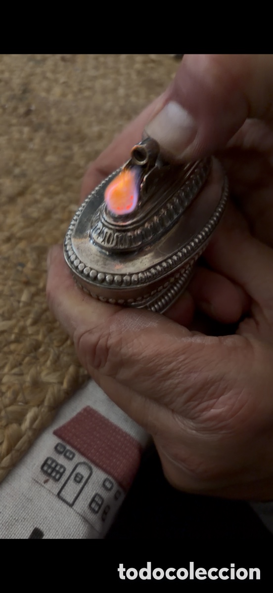 Mecheros: ANTIGUO Y MAGN&Iacute;FICO ENCENDEDOR RONSON QUEEN ANNE ORIGINAL