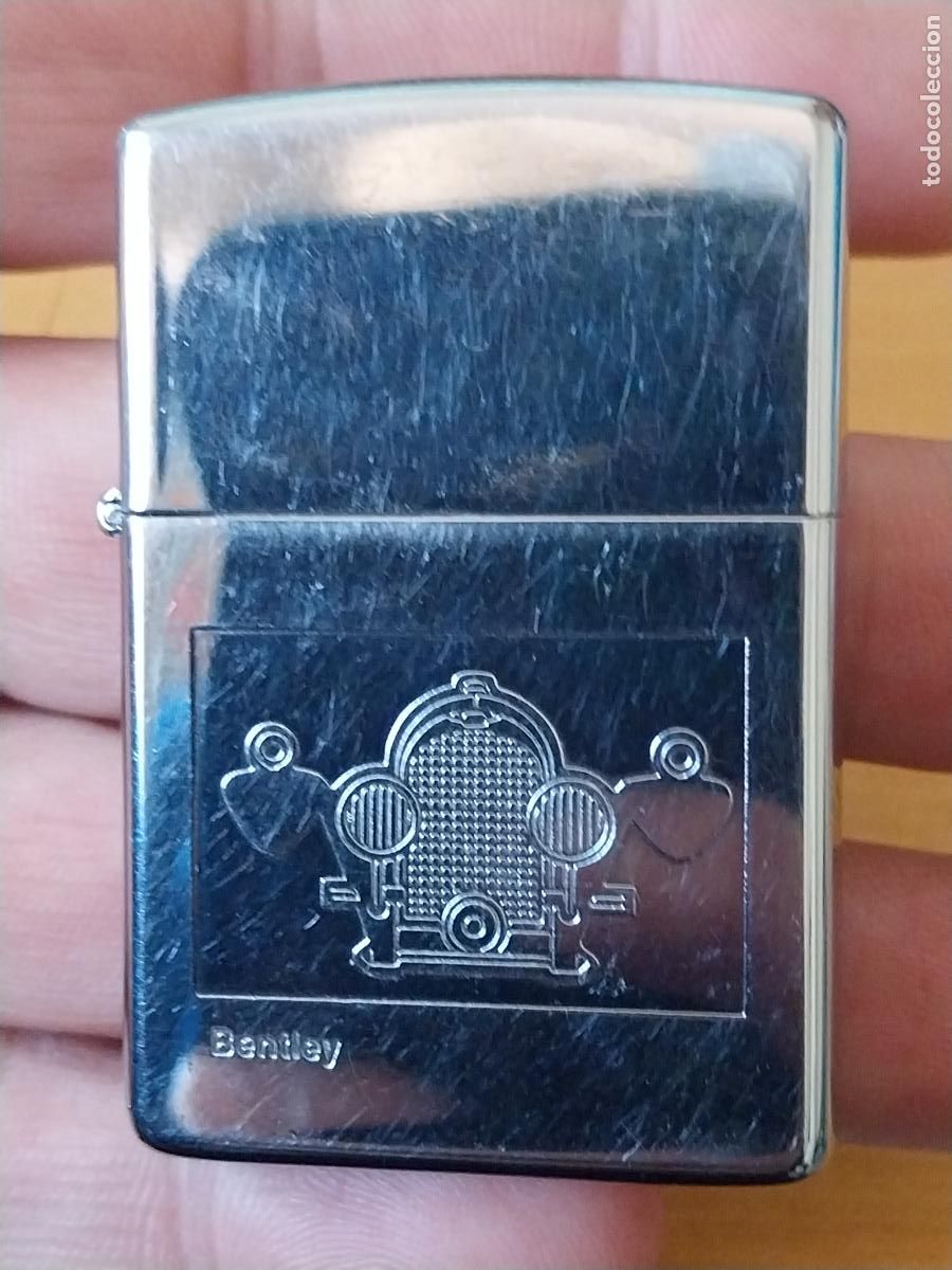Mecheros: ZIPPO BENTLEY COCHE MECHERO VII USA 5.63X3.87CMS NO TIENE NI PIEDRA NI GASOLINA USADO