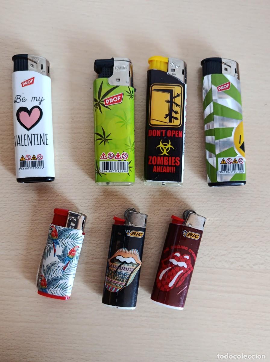 Mecheros: LOTE 7 MECHEROS VARIAS MARCAS - Foto 2