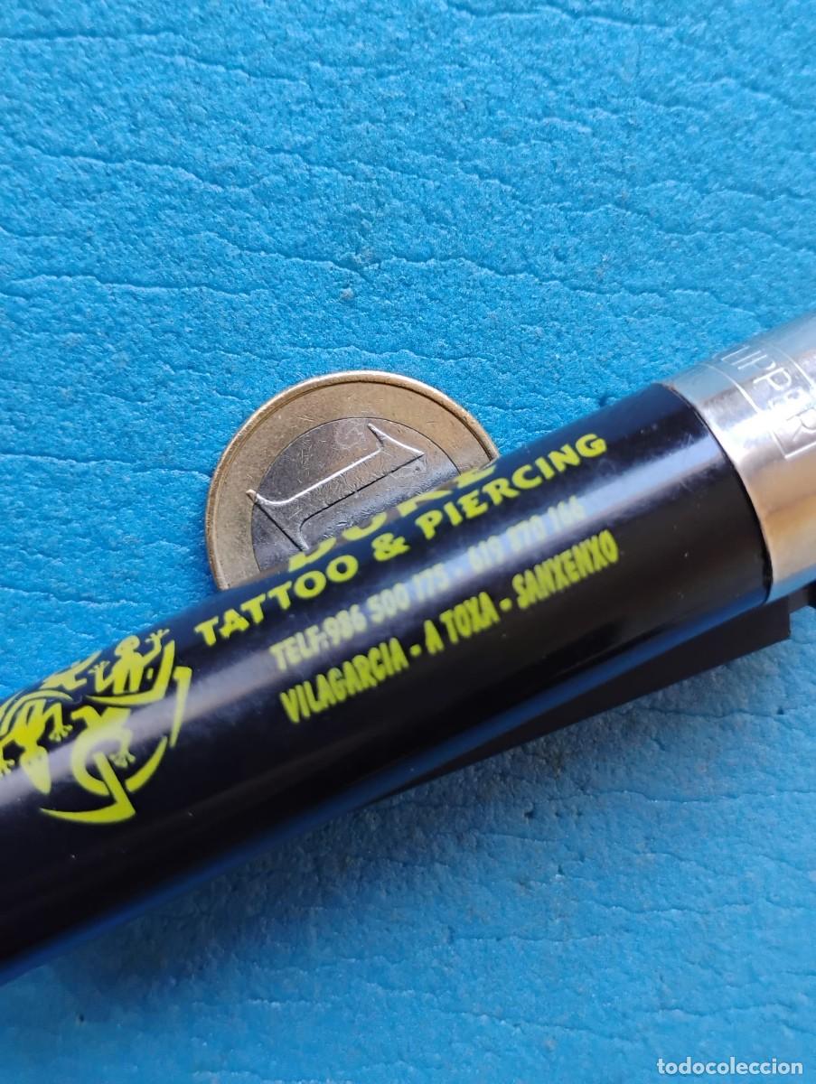 Mecheros: MECHERO CLIPPER DUKE TATTOO & PIERCING - (USADO - FUNCIONA) - Foto 2