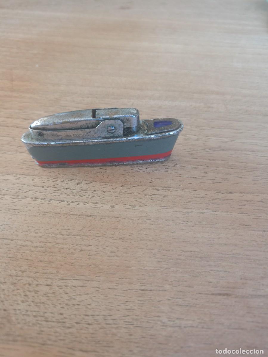 Mecheros: ANTIGUO MECHERO ESMALTADO SAROME CRUISER. GASOLINA.