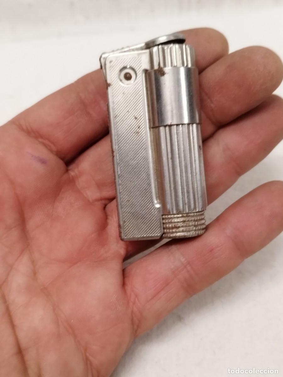 Mecheros: Antiguo mechero, encendedor tipo imco sol exact austria. Tapadera a restaurar.