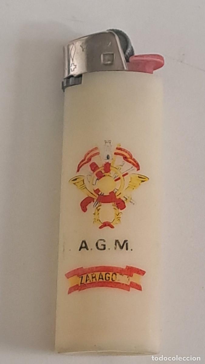 Mecheros: ANTIGUO MECHERO MILITAR ACADEMIA GENERAL MILITAR ZARAGOZA - PIEZA DE COLECCI&Oacute;N