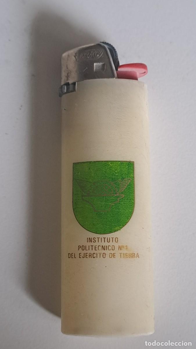 Mecheros: ANTIGUO MECHERO MILITAR INSTITUTO POLITECNICO DEL EJERCITO DE TIERRA- PIEZA DE COLECCI&Oacute;N