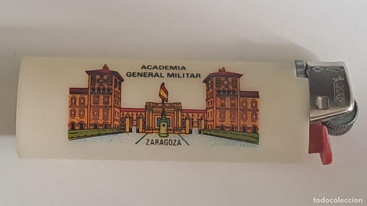 Mecheros: ANTIGUO MECHERO MILITAR ACADEMIA GENERAL MILITAR- PIEZA DE COLECCI&Oacute;N