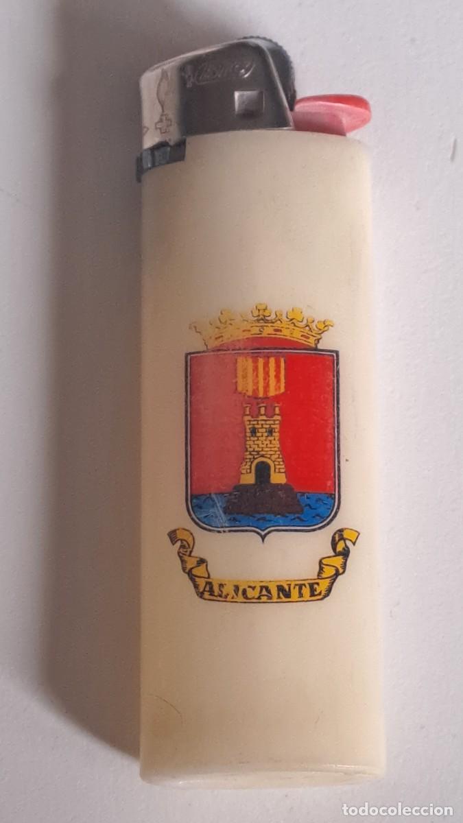 Mecheros: ANTIGUO MECHERO BIC ESCUDO ALICANTE- PIEZA DE COLECCI&Oacute;N