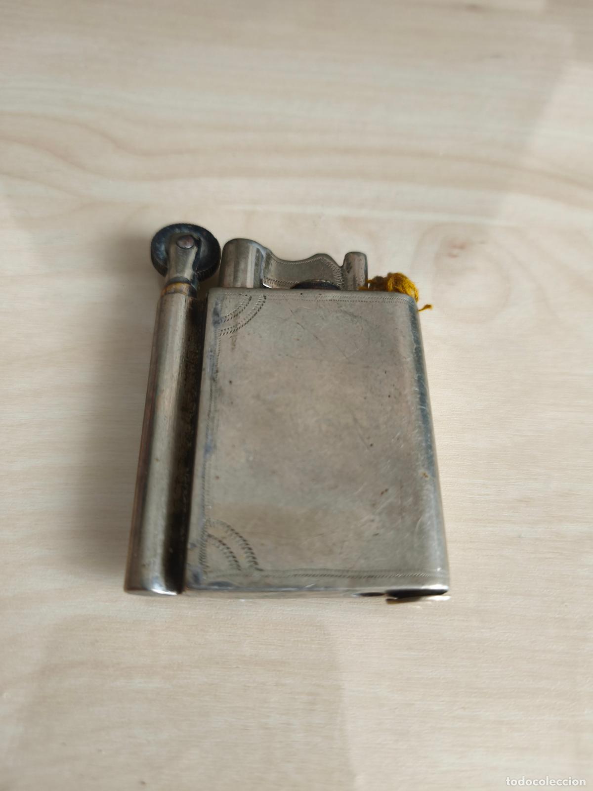 Mecheros: Encendedor de gasolina Art Deco. Muy raro.