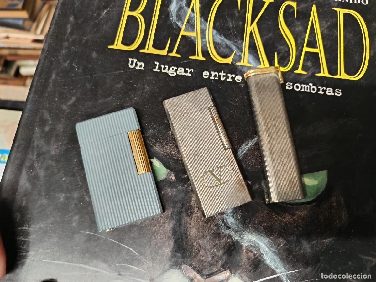 Mecheros: ESPECTACULAR LOTE DE 3 MECHEROS DE ALTA GAMA : FLAMINAIRE , VALENTINO GARAVANI, NEW DESTINY.