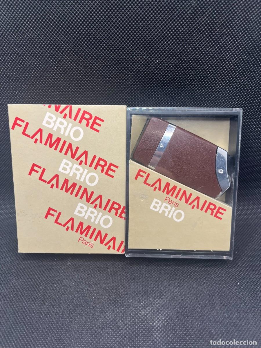 Mecheros: Flaminaire BRIO Paris - Vintage 70s - Con Caja y Funda Original