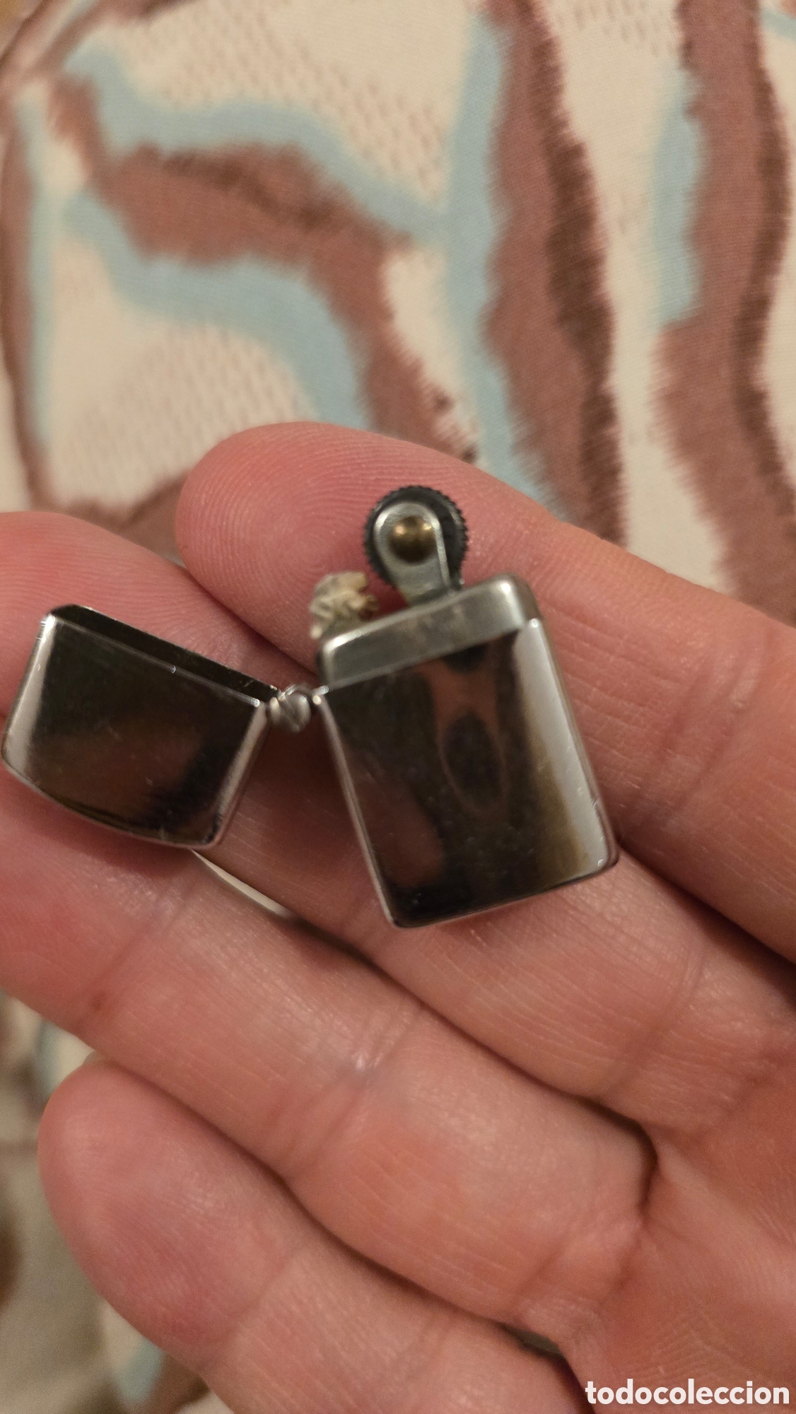Mecheros: Mini mechero estilo zippo miniatura